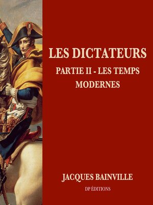cover image of Les dictateurs--Partie II